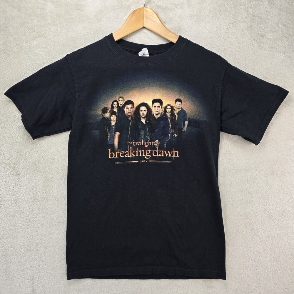 Twilight Breaking Dawn Part 2 Shirt Small Black Bella Edward Movie Y2K 2012